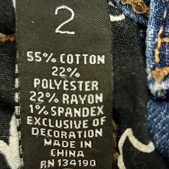 INC International Concepts Womens' Skinny Leg Curvy Fit Jeans Medium Wash sz 2 - Picture 7 of 9